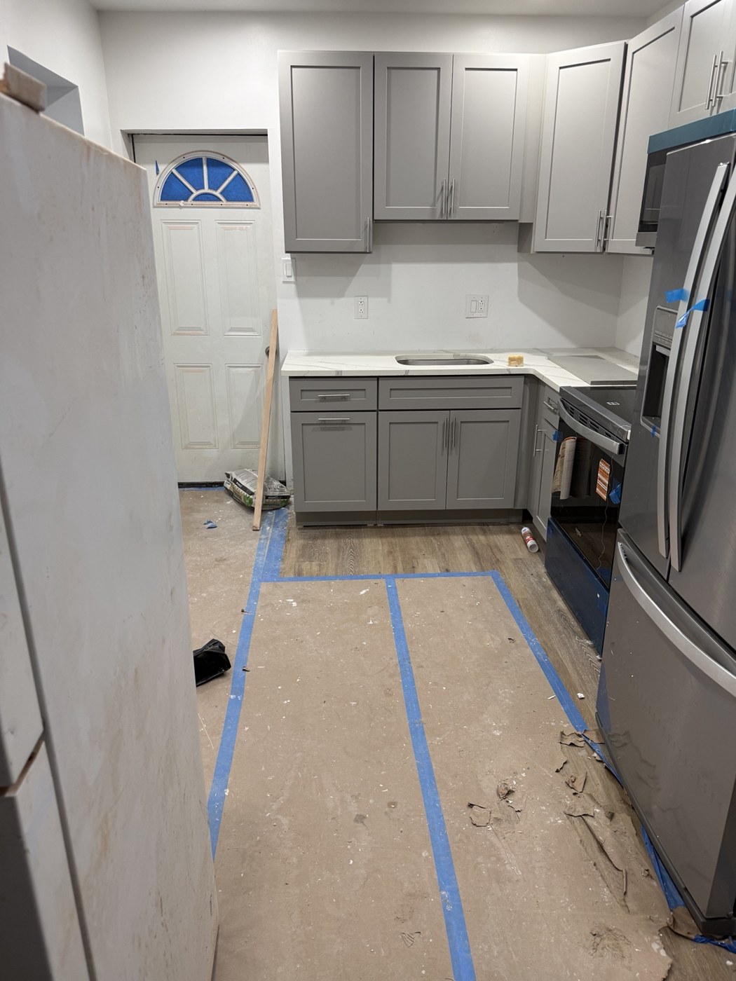 Kitchen build-out progress