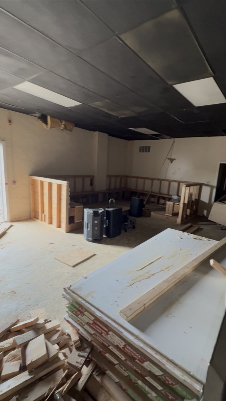 Nightclub build-out